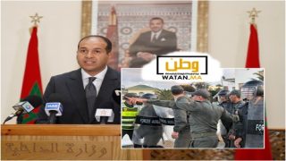 رسمي ...توقيف 409 أشخاص وإصابة 263 من القوات العمومية