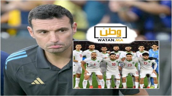 الصحافة الارجنيتنية تحرج سكالوني وتطالبه باللعب ودياً ضد المغرب بدل البحث عن الأموال
