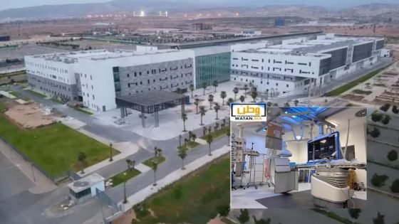 جلالة الملك يعطي تعليماته لافتتاح المركز الاستشفائي الجامعي محمد السادس بأكادير