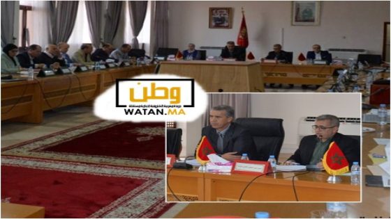 تيزنيت …المجلس الاقليمي يصادق على نقط جدول اعمال الدورة الاستثنائية لشهر نونبر