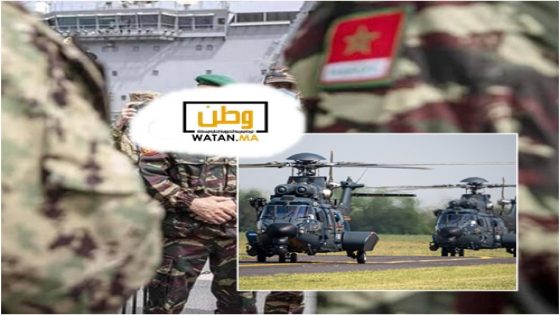 الجيش المغربي يتسلم 10 مروحيات كاراكال القتالية