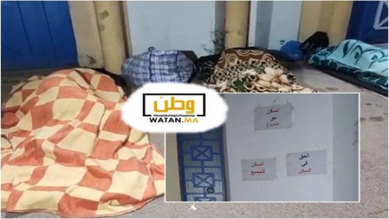أكادير…طلبة الماستر بجامعة ابن زهر يبيتون في العراء