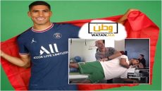 اشرف حكيمي يحل بالمغرب لمواصلة تأهيله الطبي