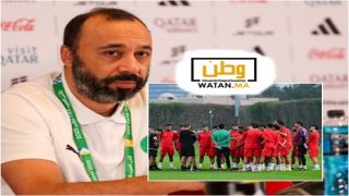 طارق السكتيوي ينهي استعدادته لمواجهة سوريا بكأس العرب