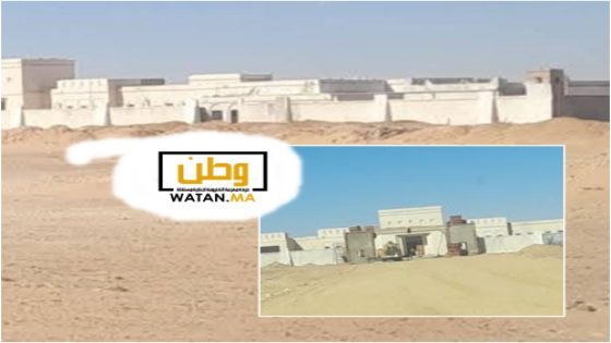 زعيم جبهة البوليساريو يبني قصراً بتندوف