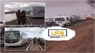 طريق تيزنيت-أكادير.. "شريان إفريقيا" الذي تقطعه الأمطار. 