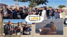 إطلاق سراح الناشط الحقوقي محمد جعا وسط استقبال نضالي أمام السجن المحلي بآيت ملول