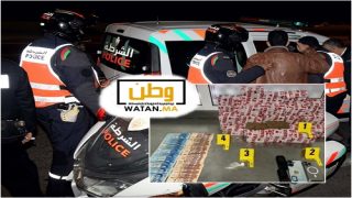 اعتقال مقدم شرطة متلبس بحيازة 22 كيلوغراماً من الشيرا ضواحي أكادير