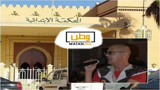 تيزنيت ...الحكم بالسجن بثمانية أشهر حبسا نافذا وغرامة مالية على الفنان رشيد أنفلوس