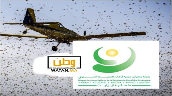 شبكة جمعيات محمية الأركان تدعو إلى وقف الرش الجوي والأرضي للمبيدات وتحذر من تداعياته البيئية