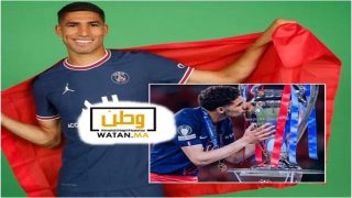 أشرف حكيمي يعتلي عرش إفريقيا ويصبح الأكثر تتويجاً بالألقاب في تاريخ القارة