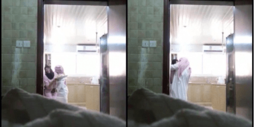 فيديو: فضيحة السعودي الذي فضحته زوجته وهو يتحرش بخادمته