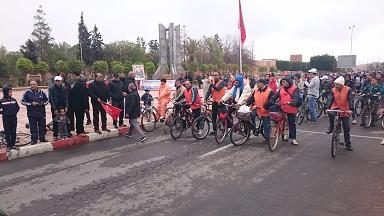 الطواف الشعبي للدراجات بتيزنيت