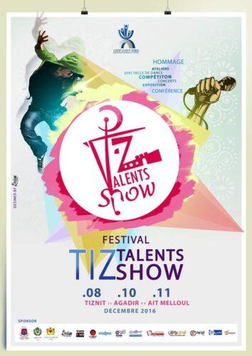 تيزنيت:بلاغ صحفي للنسخة الرابعة لمهرجان Tiz talents Show للمواهب الشابة