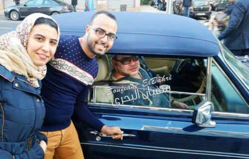 فيديو: لحظة توقف الملك محمد السادس من أجل التقاط صورة مع شاب وخطيبته