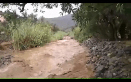 فيضان مباغت بجماعة أيت إسفن قيادة تيغمي دائرة أنزي