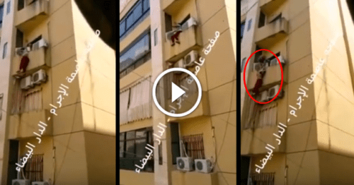 فيديو +18: لحظة انتحار سيدة ببرشيد