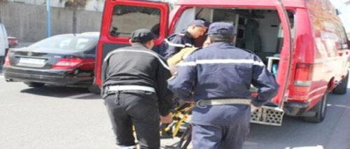 أكادير : حادثة سير بالمدار الحضري في غياب للوقاية المدنية