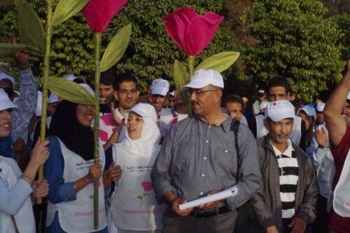 من التجمع الخطابي لحزب الاتحاد الاشتراكي بتيزنيت (فيديو)