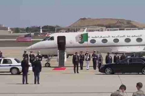 فيديو: استقبال مهين لرئيس حكومة الجزائر بواشنطن والجزائريون غاضبون