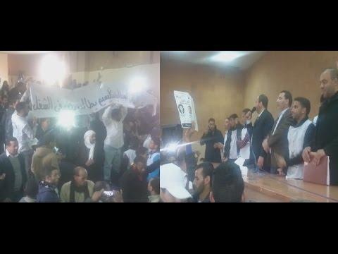فيديو: صراع ومضاربة خلال اللقاء التواصلي للوزير الخلفي بكلميم