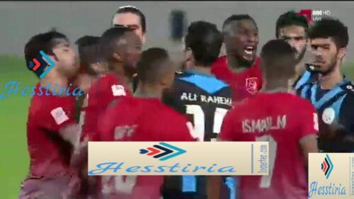 فيديو: اعتداء عنيف و وحشي على محسن متولي في ”الدوري القطري”