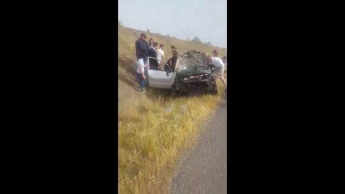 فيديو: حادثة سير مروعة في الطريق السيار بين مراكش والدار البيضاء والوقاية المدنية في سبات عميق