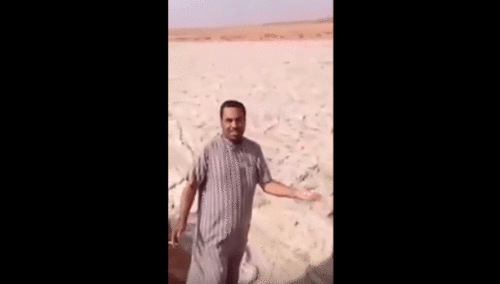 فيديو: ظهور إحدى علامة من علامات الساعة بالسعودية