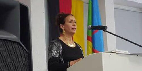 الناشطة الأمازيغية مليكة مزان تحمد الله بعد قرار الرئيس الامريكي