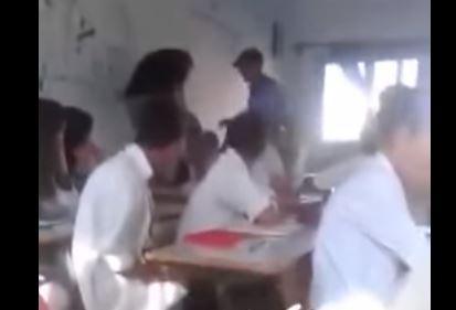 أستاذ يعتدي بشكل عنيف على أحد التلاميذ داخل حجرة دراسية بمراكش